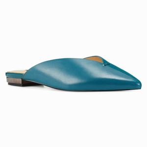 Nine West Flora Mules Blauw Nederland | CRM-539078